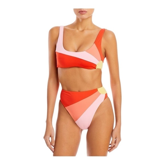 L*Space Lizzie Sunburst Bikini Top & Luca Sunburst
Bikini Bottom. NWT - Picture 6 of 6